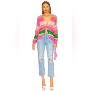 Levi's Premium Wedgie Fit Distressed Straight-Leg Cropped Jeans 25